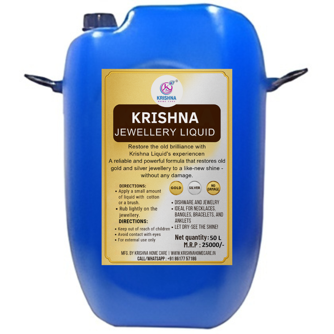 50 Litre Krishna Jewelry Cleaning Liquid