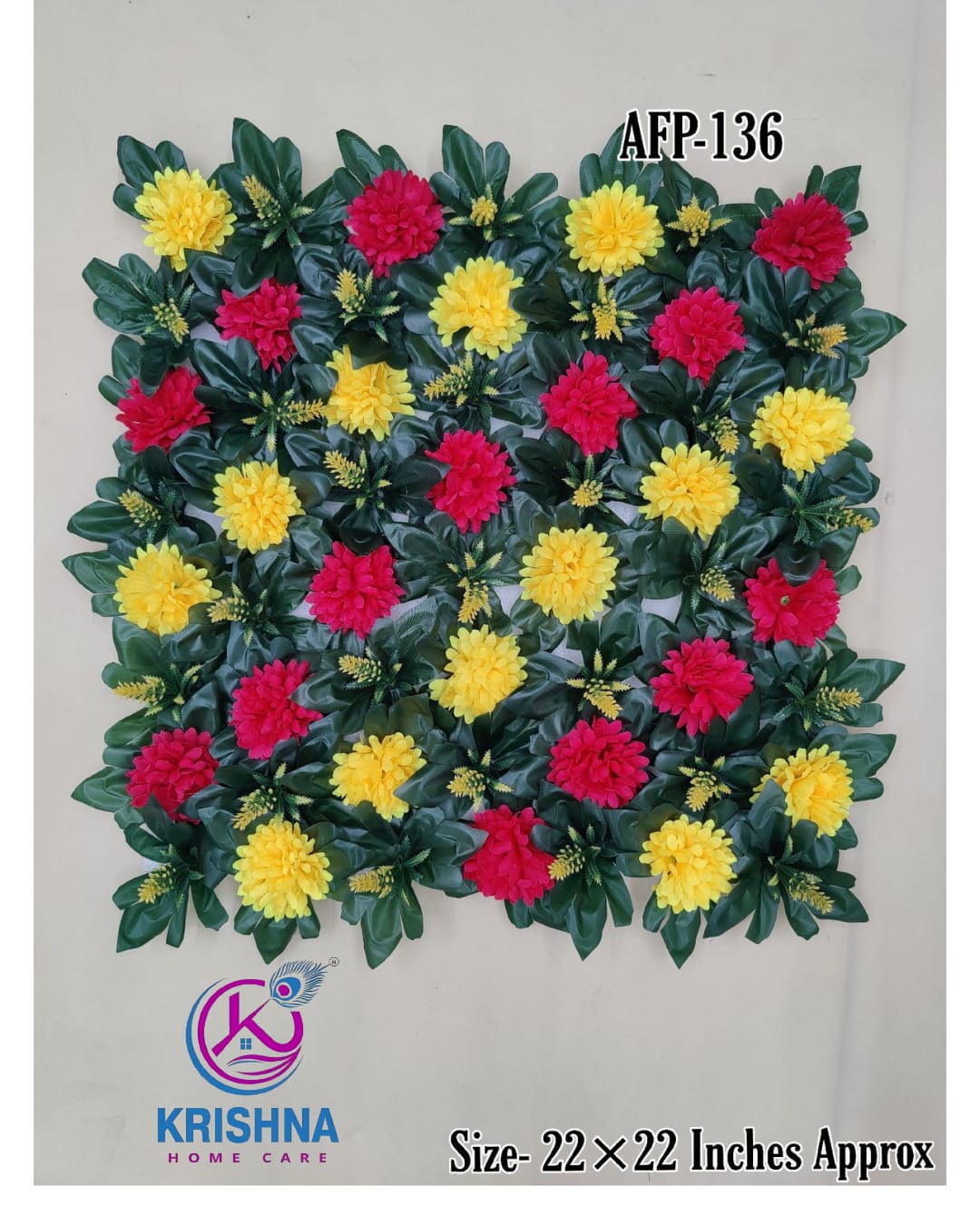 Krishna Flower Patta AFP-136 (1X12pics.)