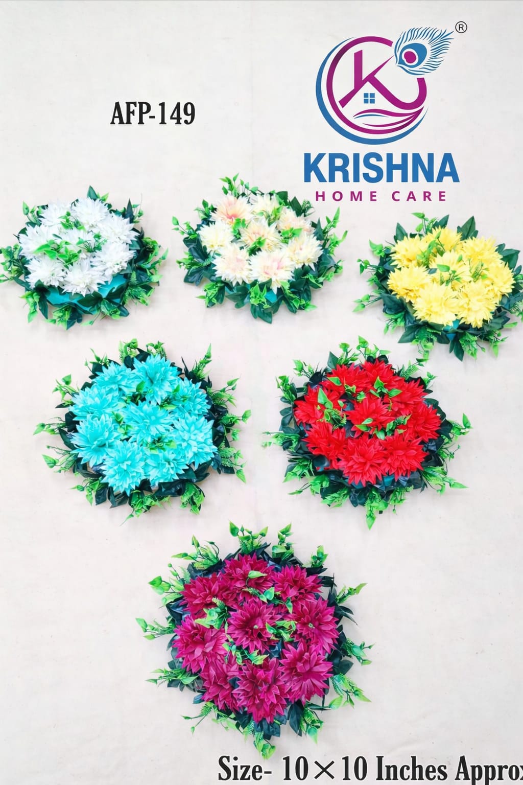 Krishna Flower Patta AFP-149 (1X12pics.)