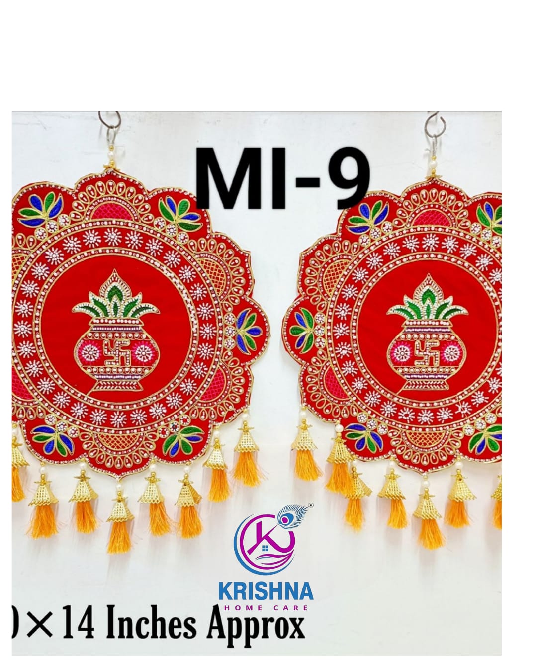 Krishna Wall Hanging MI-9 ( 1x12 Pics.) 