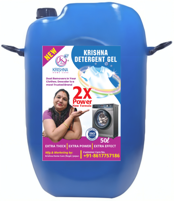 Krishna Detergent Gel 50 Litre Can